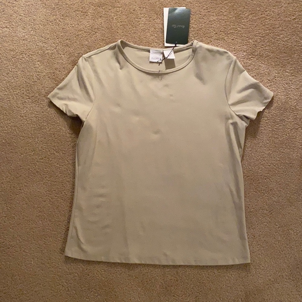 Marshall Fields beige top